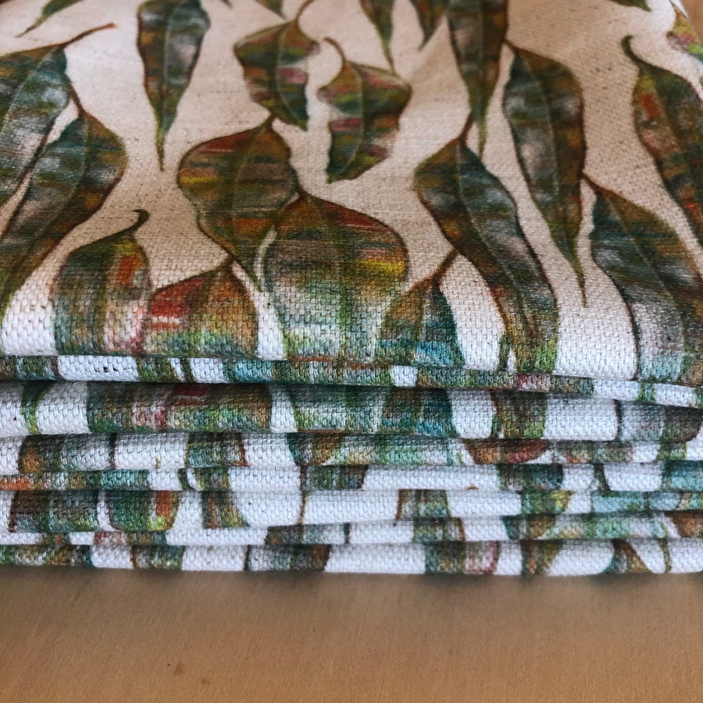 Gum Leaves Tea Towel