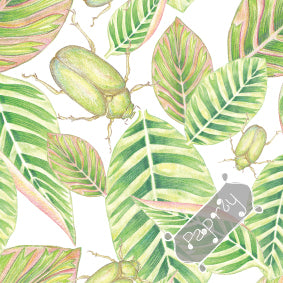 Tropical Beetle Wrapping Paper