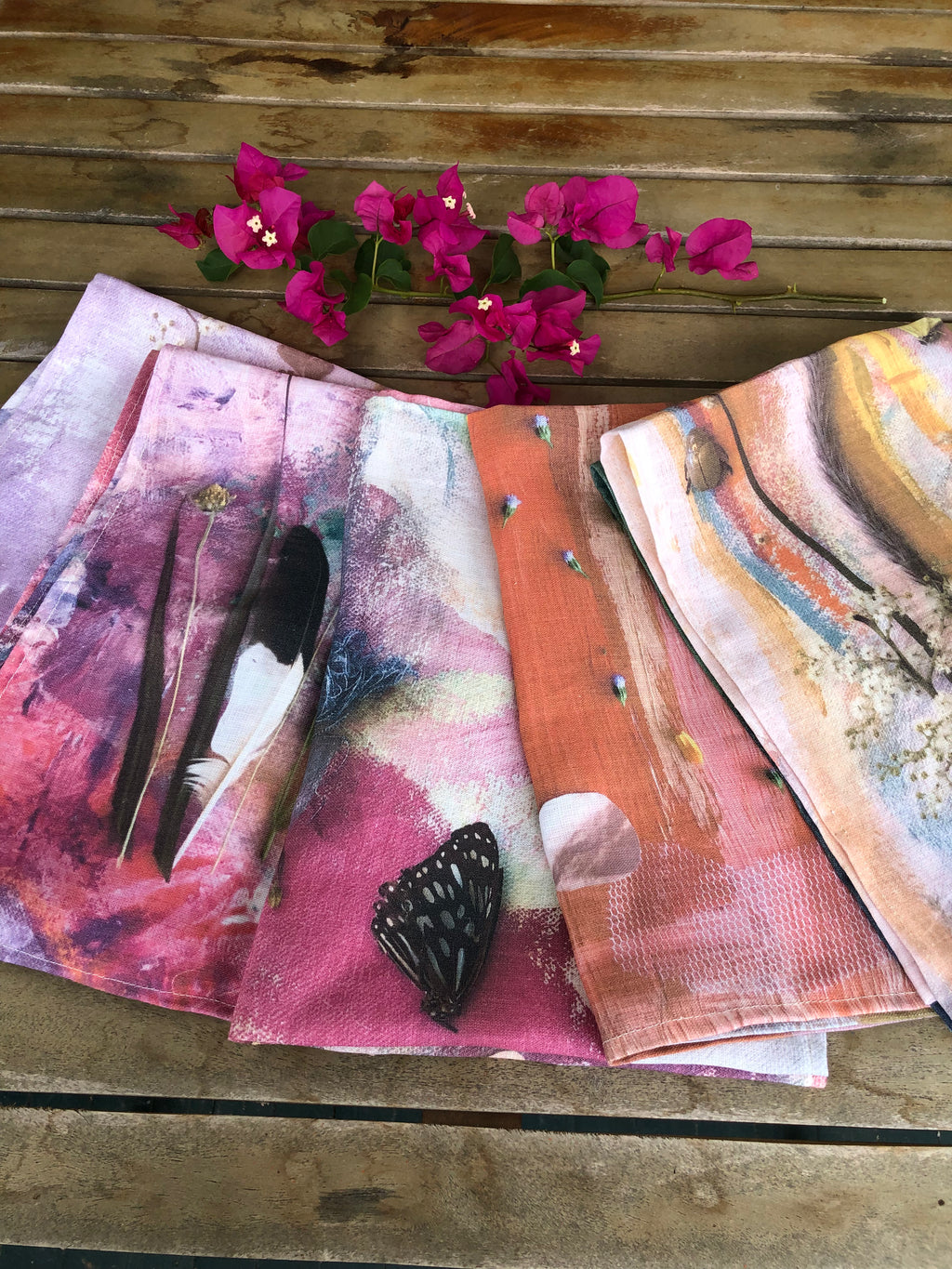 Tea Towel Bush Woven Garden