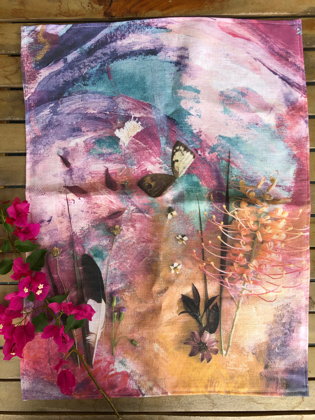 Tea Towel Bush Woven Garden
