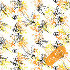Echinacea Gift Wrapping Paper