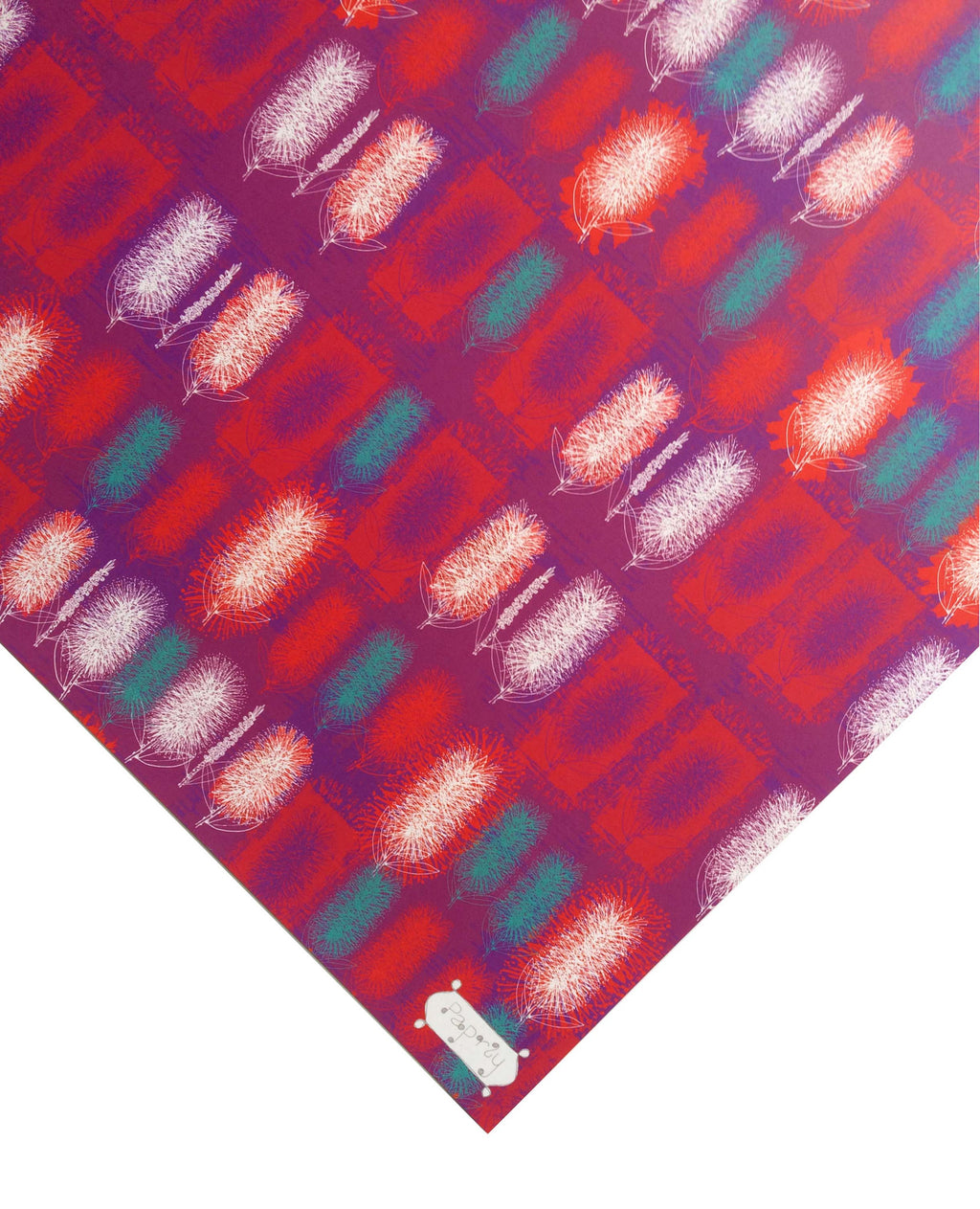 Bottlebrush Gift Wrapping Paper