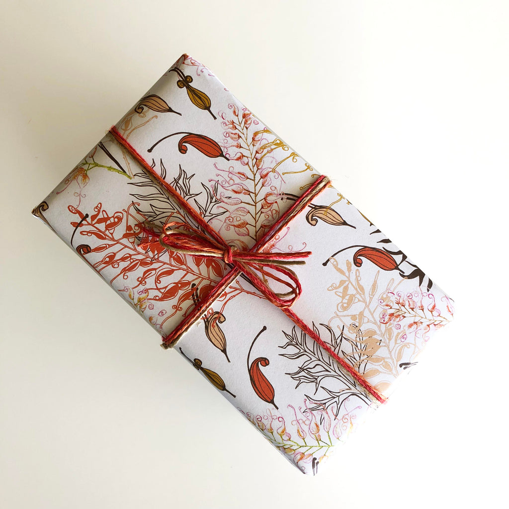 Bush Grevillea Gift Wrapping Paper