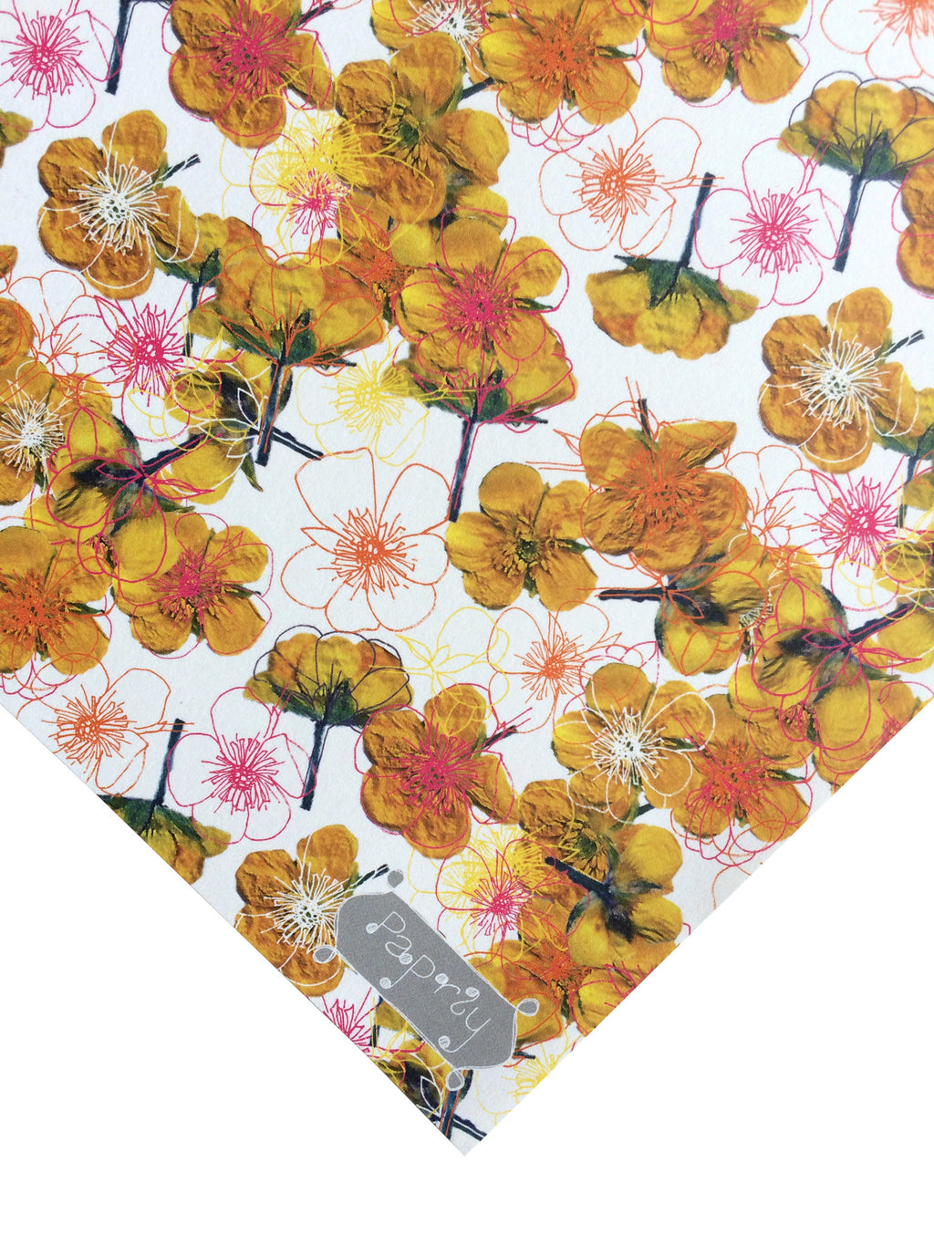 Buttercupped Gift Wrapping Paper