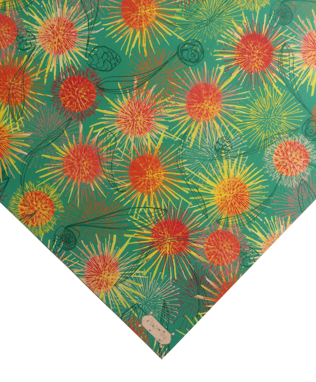 Hakea Fireworks Flower Gift Wrapping Paper