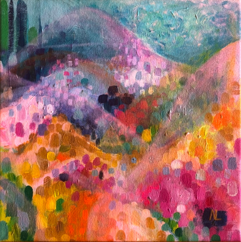 Moving Mountains Misty Painting Four