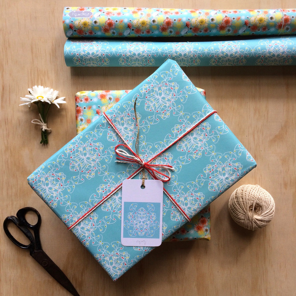 Jewel Squiggles Gift Wrapping Paper