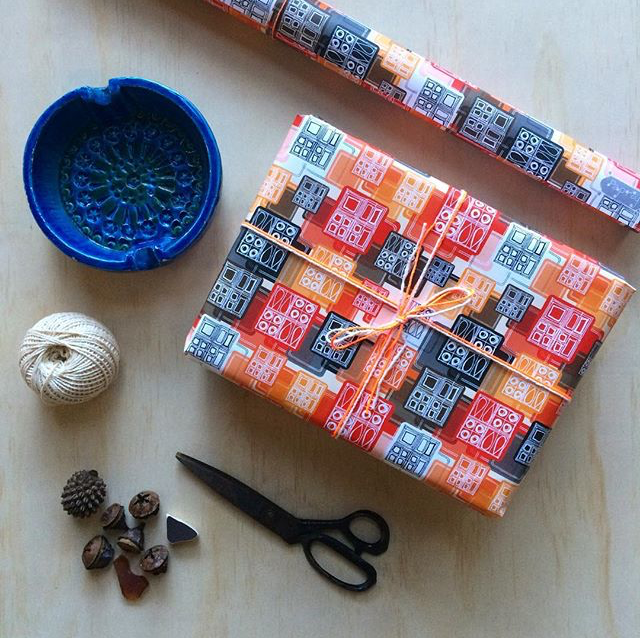 MidCenturyMod Gift Wrapping Paper
