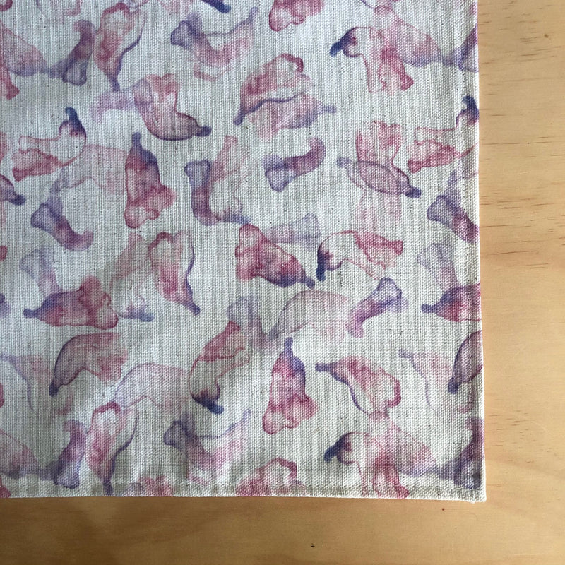 Tropical Jacaranda Tea Towel