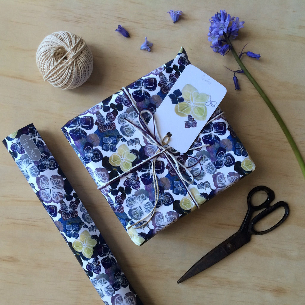 Hydrangea Heaven Gift Wrapping Paper