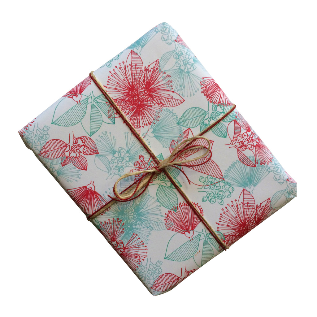 Christmas Bush Gift Wrapping Paper