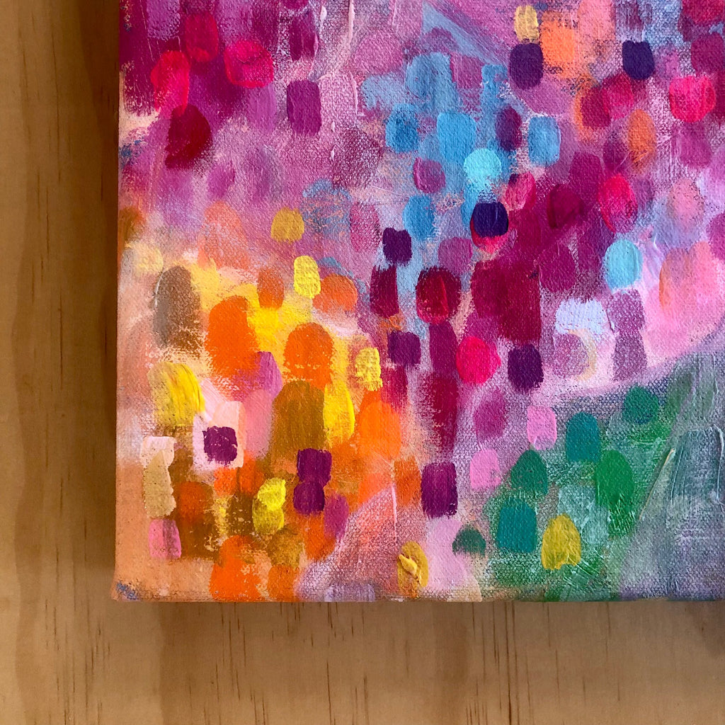 Moving Mountains Misty Painting One