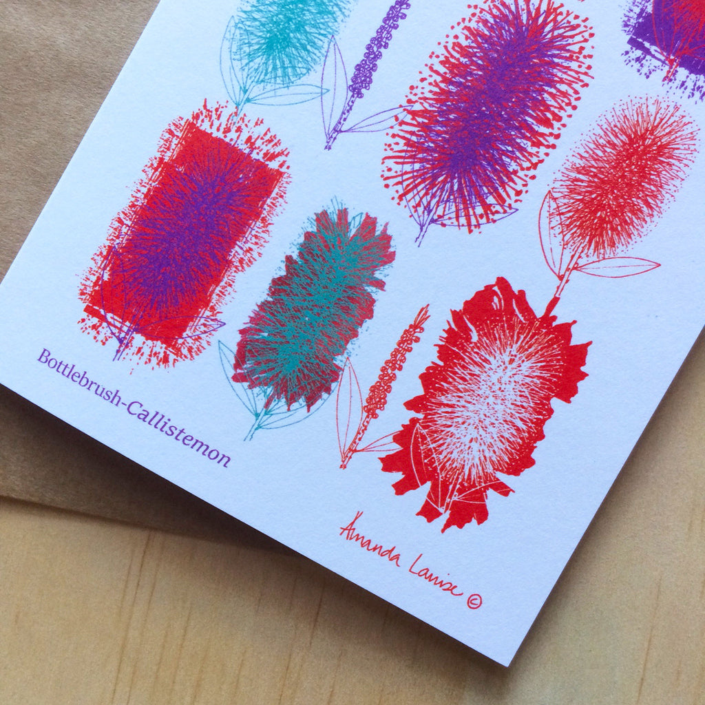 Bottlebrush Greeting Card