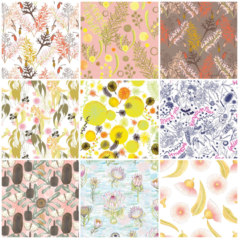 Botanicals Fabrics by the metre