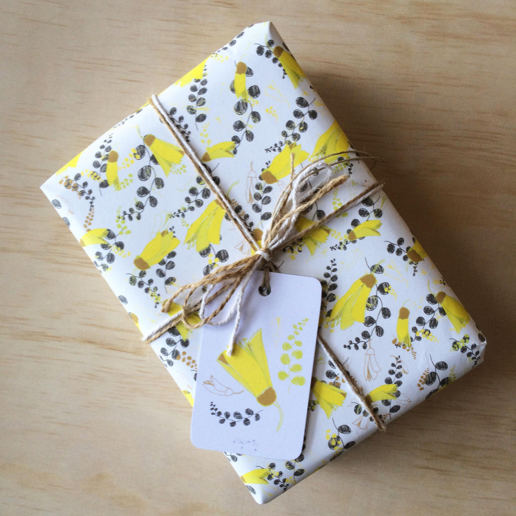 Kowhai 6 Gift Tags