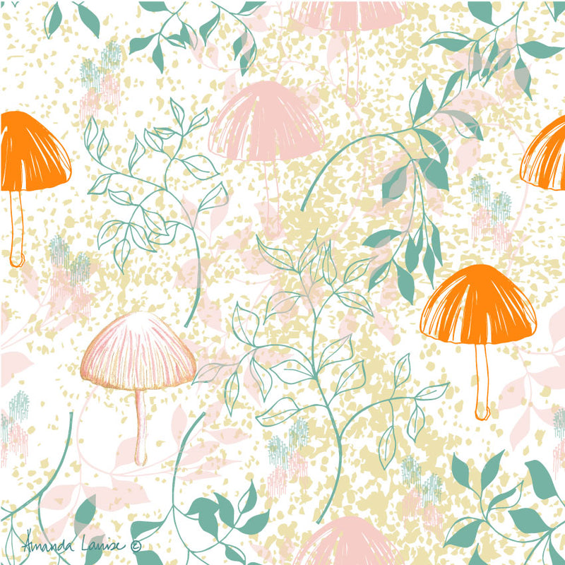 Lilly Pilly Mushroom Wrapping Paper