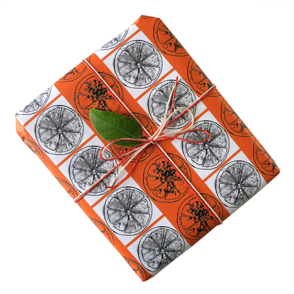 Oranges Gift Wrapping Paper