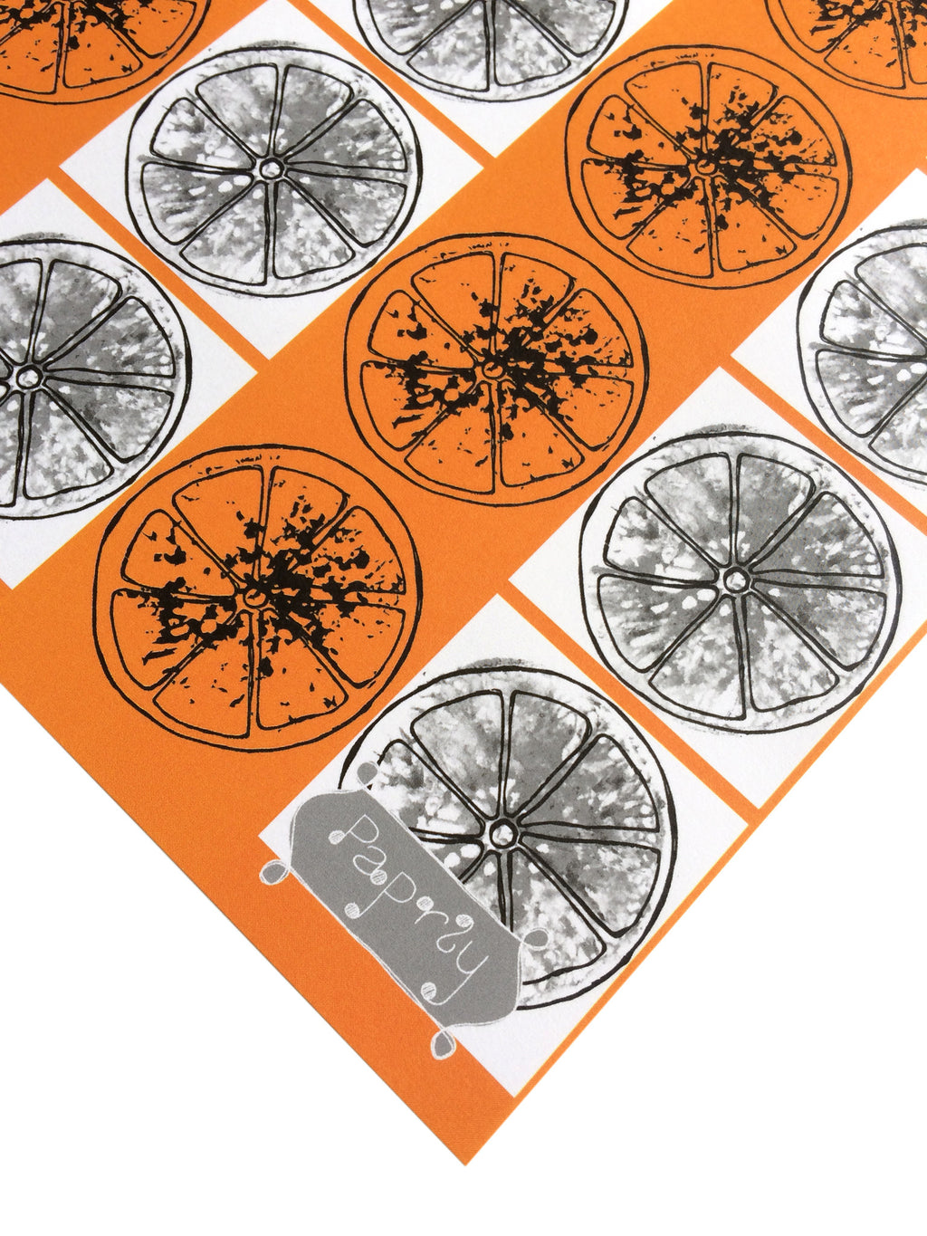 Oranges Gift Wrapping Paper