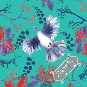 Christmas Dove Gift Wrapping Paper