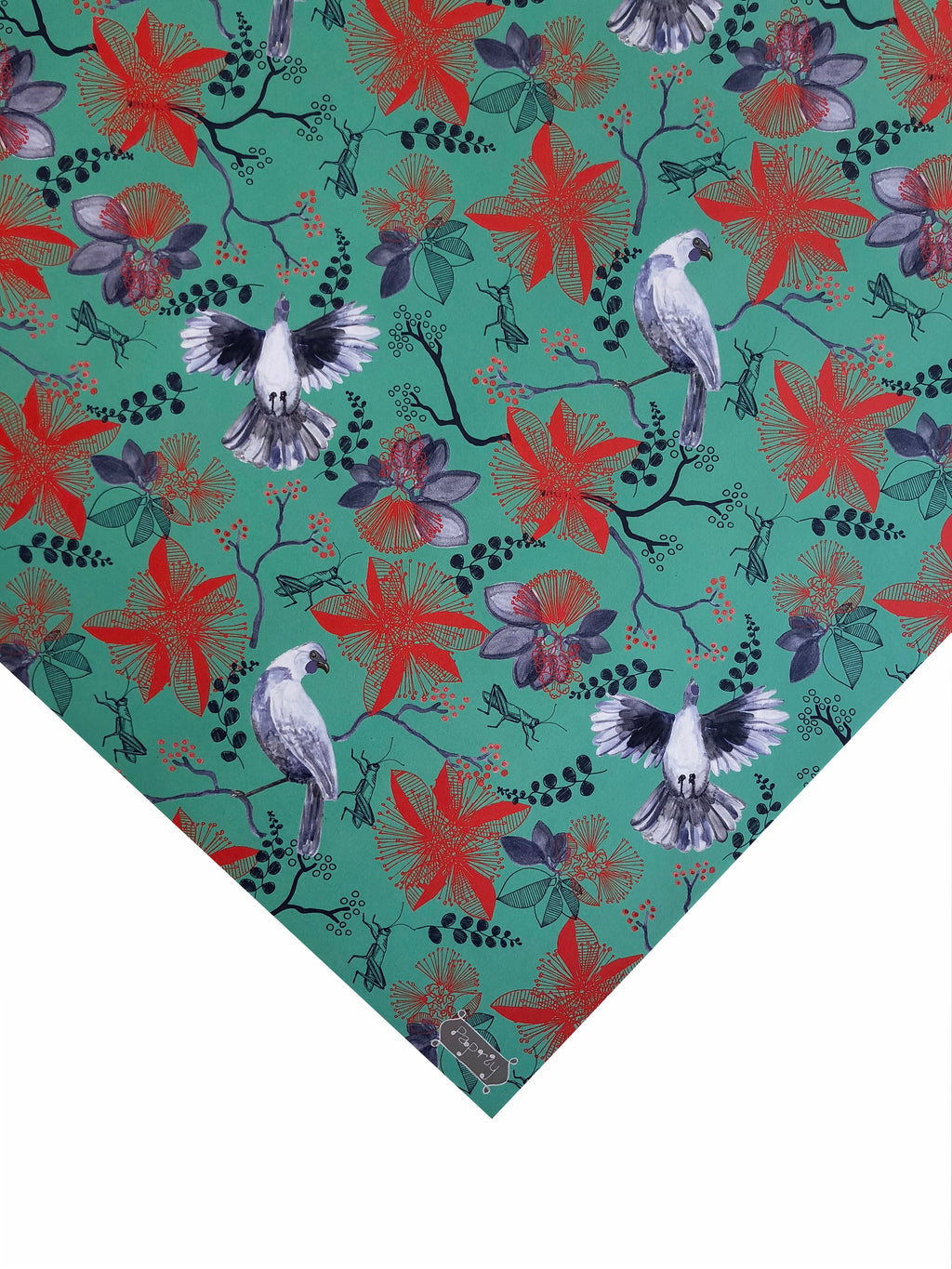 Christmas Dove Gift Wrapping Paper
