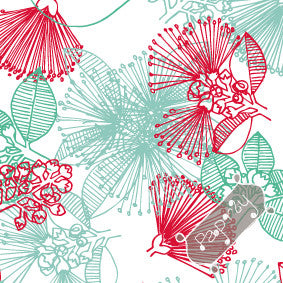Christmas Bush Gift Wrapping Paper