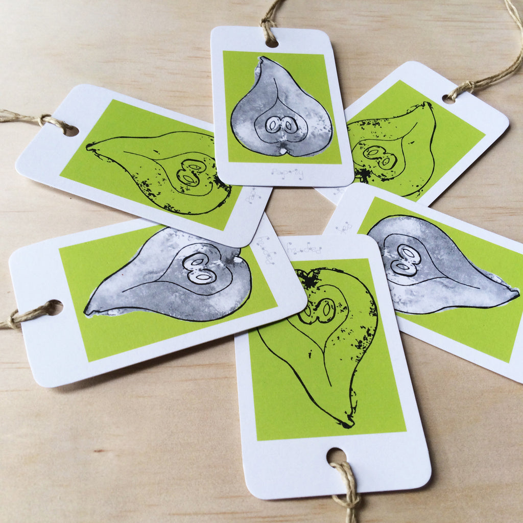 Pears 6 Gift Tags