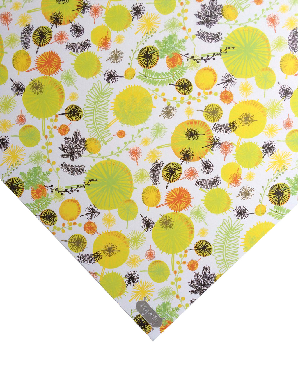 Wattle Gift Wrapping Paper
