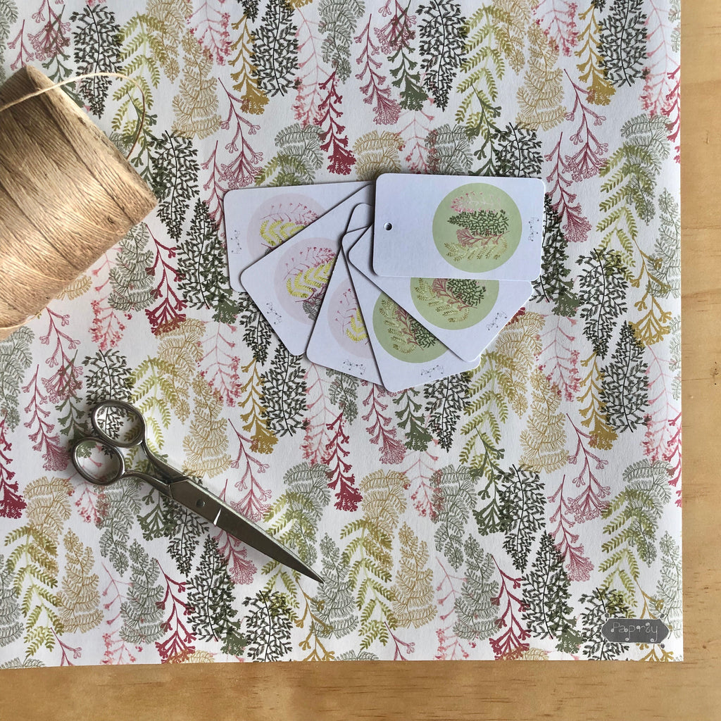 Fern Fan Wrapping Paper