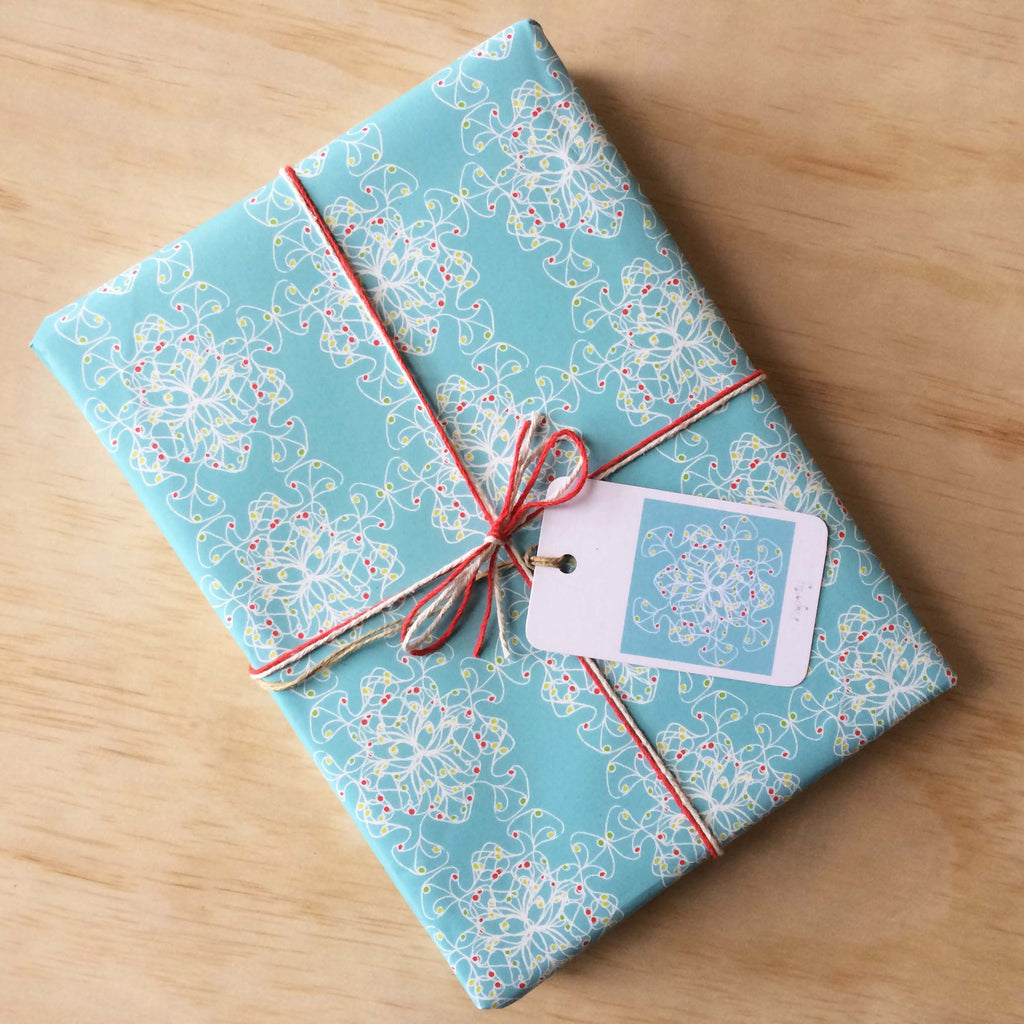 Jewel Squiggles 6 Gift Tags