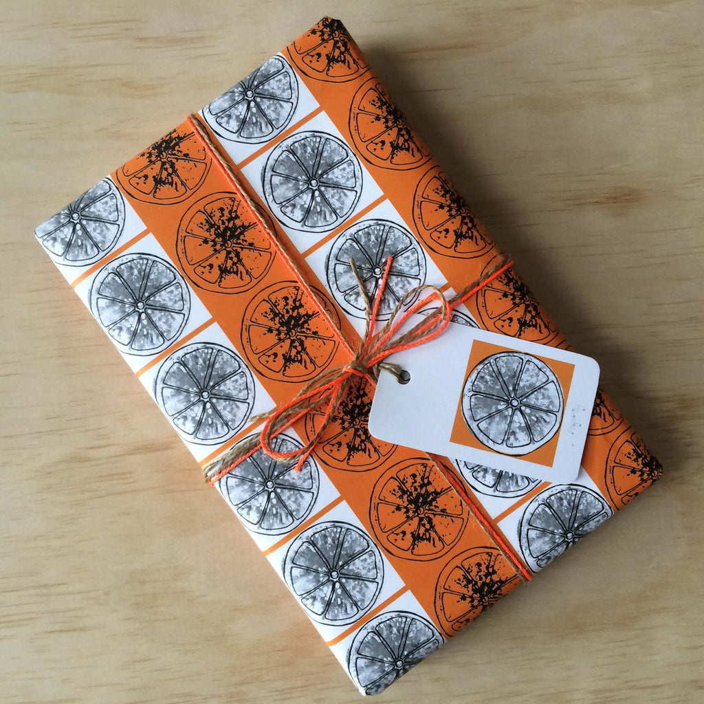 Oranges 6 Gift Tags